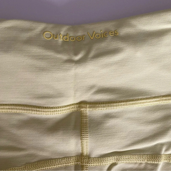 Outdoor Voices Move Free 6” Short XS Run Hike Drawstring Waist Key Pocket - Picture 7 of 11